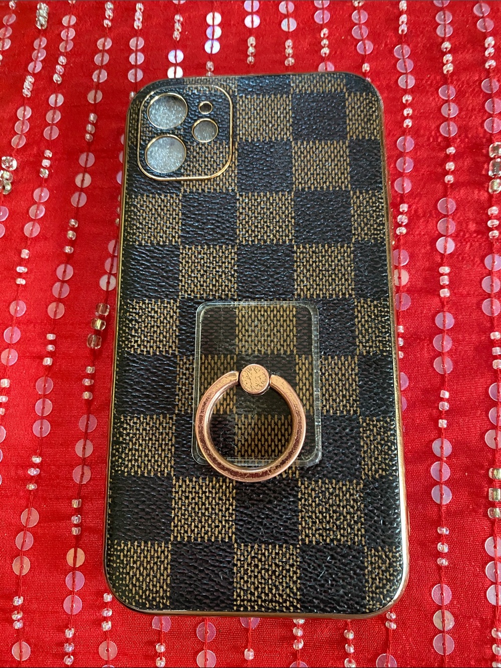 Designer Inspired I Phone Case in Used Condition